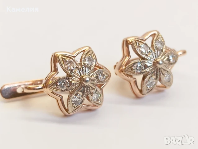 Руско злато , снимка 6 - Обеци - 49891827