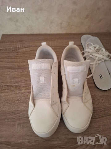 Бели кецове ADIDAS - Номер 43, снимка 7 - Кецове - 53143481