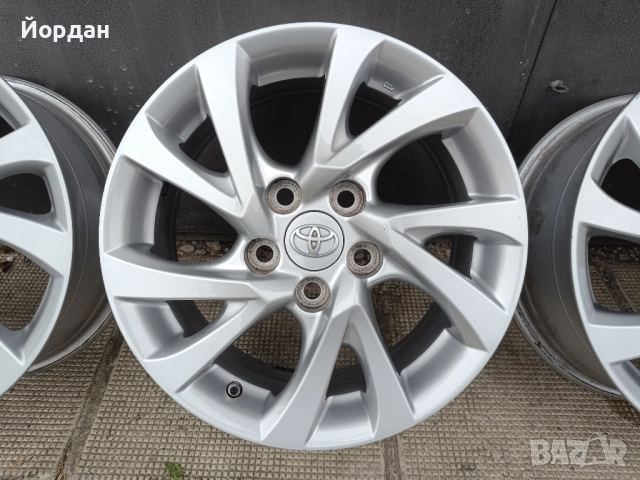 ОРИГИНАЛНИ джанти 16 '' цола 5x114,3 TOYOTA AURIS / Тойота 60,1 ET45, снимка 8 - Гуми и джанти - 52859419