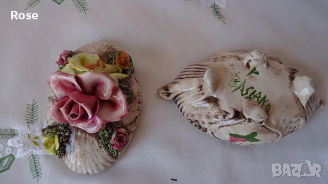 Красоти , изкуство от Италия, картина 3D Capodimonte, Кутия Bassano, снимка 13 - Антикварни и старинни предмети - 51556186