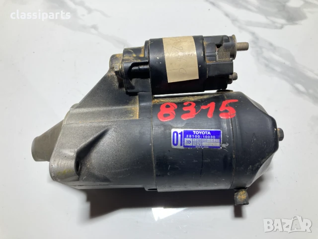 Стартер за Тойота Корола и Старлет / TOYOTA Corolla, Starlet, снимка 3 - Части - 50526229