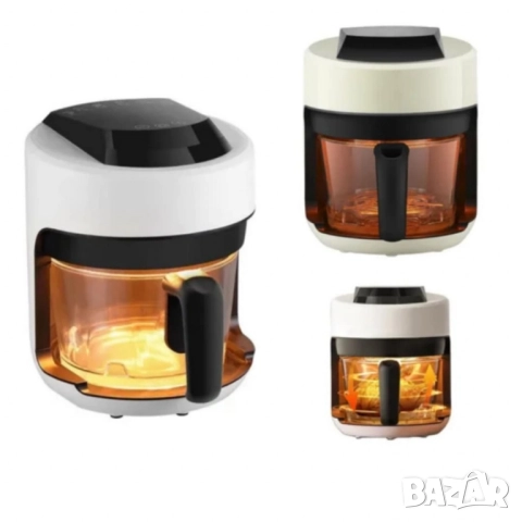 Модерен цифров въздушен фрайър, обем 4,5 литра за здравословно и бързо готвене, снимка 2 - Друга електроника - 52152574