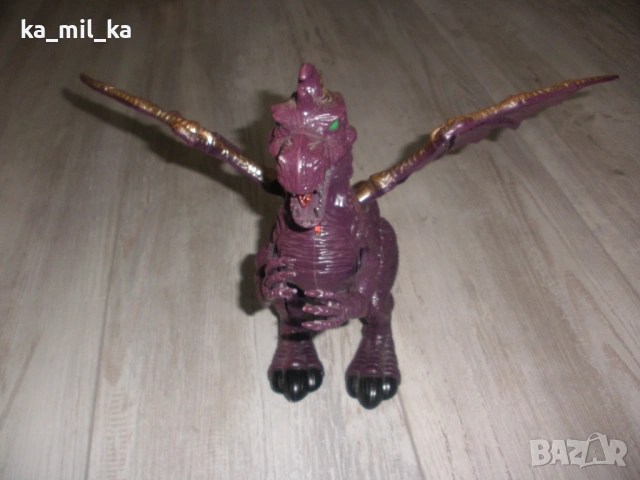 Дракон-лилав,голям - играчка, снимка 10 - Музикални играчки - 53283170