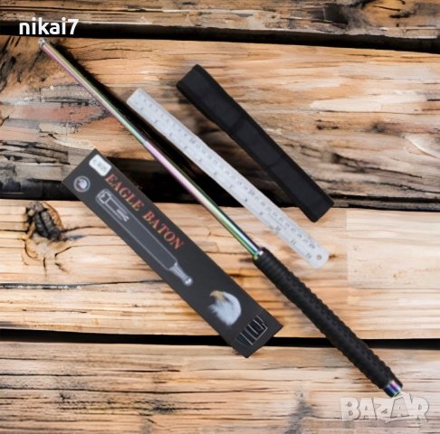 телескопична палка здрава стоманена сговаема+кальо за колан 64см, снимка 5 - Други - 42115618