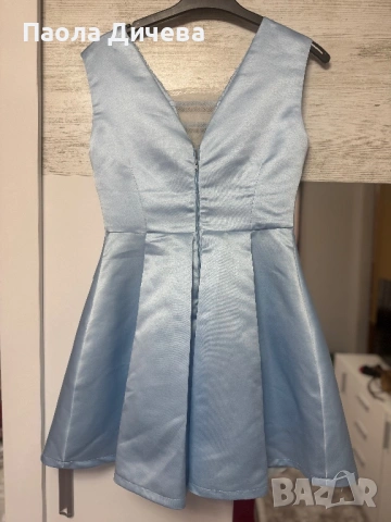 Рокля Lucy в синьо, снимка 4 - Рокли - 53886090