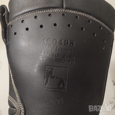 Пожарникарски обувки / ботуши Jolly 9015 номер 40 , снимка 4 - Мъжки ботуши - 52425075