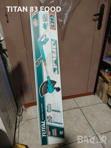 Акумулаторен тример за трева TOTAL, 20 V, 2 Ah, снимка 4 - Градинска техника - 54217904