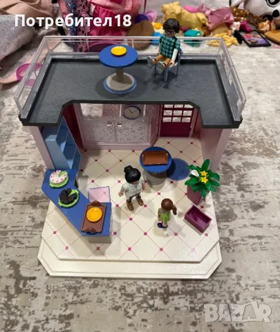 Playmobil кафене- сладкарница, снимка 7 - Други - 49811348
