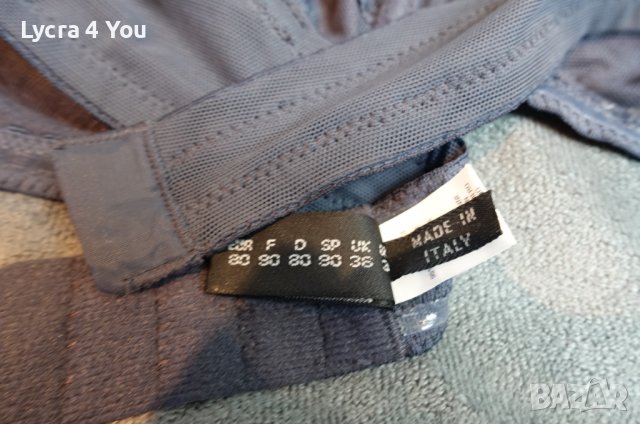 La Perla 80B черен тюлен прозрачен сутиен, снимка 7 - Бельо - 36613141