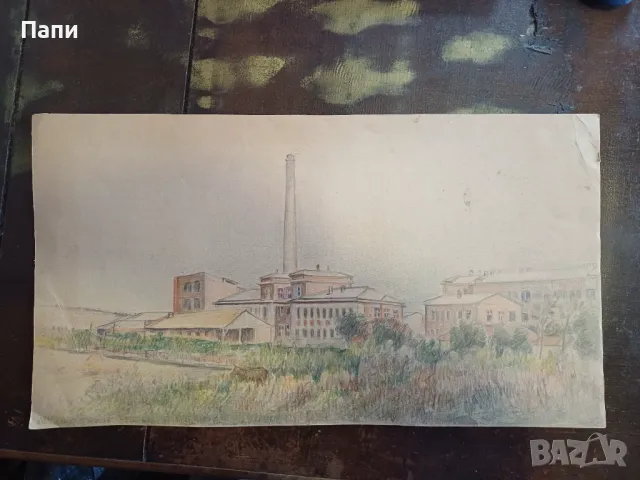 Цветен молив от Коста Петров 1894-1973