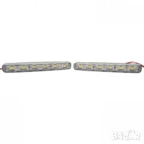 Дневни LED светлини 158мм / 36мм / 18мм 12V 2 броя, снимка 2 - Аксесоари и консумативи - 55865219