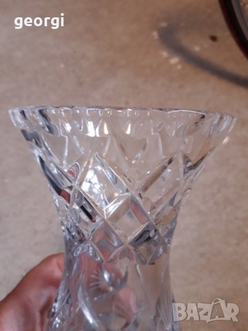 Кристална ваза, снимка 4 - Вази - 31640852