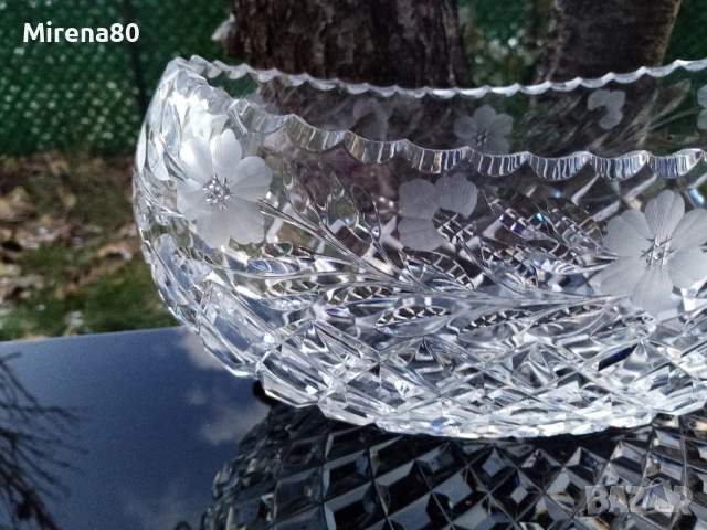 Огромна кристална гондола, снимка 3 - Антикварни и старинни предмети - 52945235