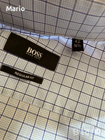 Hugo Boss black label мъжка риза 42, снимка 8 - Ризи - 42314264