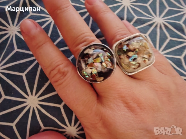 Лот гривни, пръстени, обеци, снимка 10 - Бижутерийни комплекти - 51523290