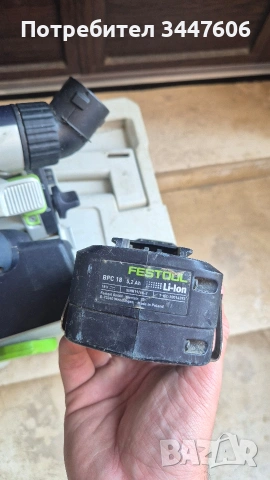 Festool HKC 55 EB акумулаторен циркуляр, снимка 5 - Други инструменти - 54346548