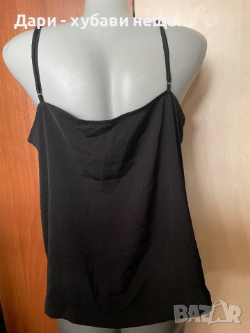 Черен фин потник “ONLY”🍀❤️L р-р❤️🍀арт.6027, снимка 3 - Потници - 42378857