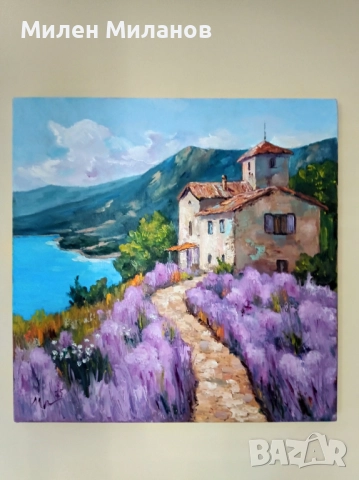 Картина рисувана с маслени бои , снимка 2 - Картини - 51432264