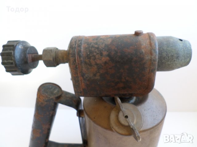Бензинова горелка, малка, произведена в ГДР, снимка 3 - Други инструменти - 31185153