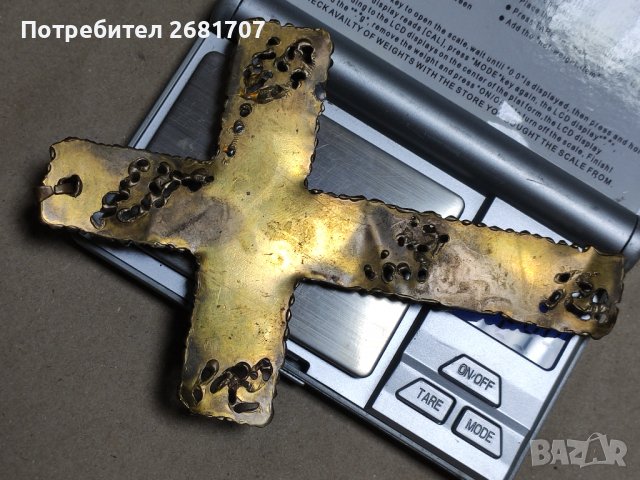 Стар кръст, снимка 2 - Други ценни предмети - 38845206