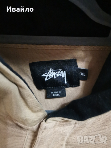 Stussy Block Jersey Hoodie. , снимка 3 - Суичъри - 44529007