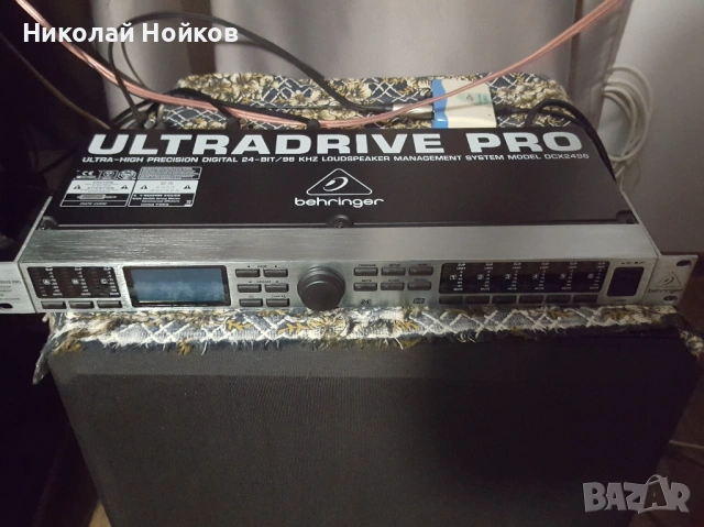 Behringer DCX2496 Ultra-Drive Pro, снимка 2 - Ресийвъри, усилватели, смесителни пултове - 53186279