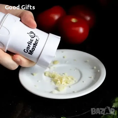 Практична Преса за чесън GARLIC MASTER, снимка 9 - Други стоки за дома - 47508239
