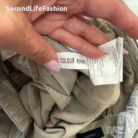 Мъжки карго панталон Pelle Pelle Vintage, размер W38 L34, цвят каки, снимка 5 - Панталони - 53101887