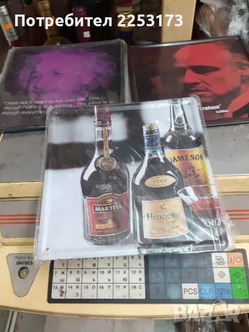 Метална табела22/22 см на Чегевара, снимка 5 - Колекции - 38621113