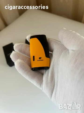 Запалка Cohiba с 2 пламъка + подаръчна кутия, снимка 3 - Запалки - 50906996