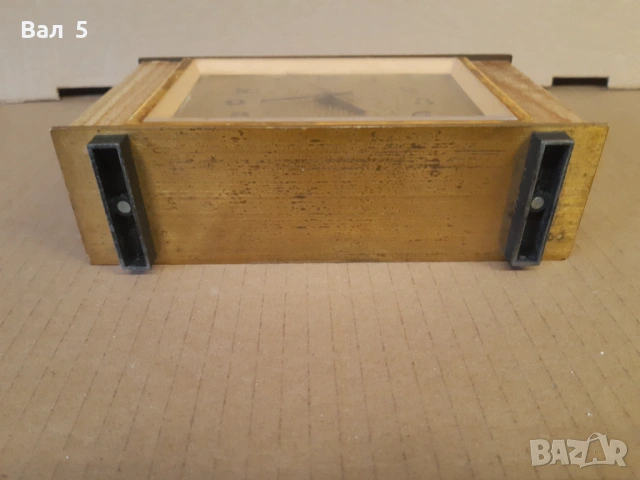 Настолен седмичен часовник МОЛНИЯ - СССР . Работи, снимка 8 - Антикварни и старинни предмети - 53913130