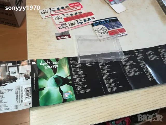 DEPECHE MODE-ОБЛОЖКА И КУТИЯ 0702251100, снимка 4 - Аудио касети - 49004104