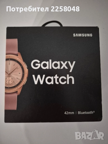 Samsung Galaxy Watch 42mm , снимка 4 - Смарт гривни - 52579191