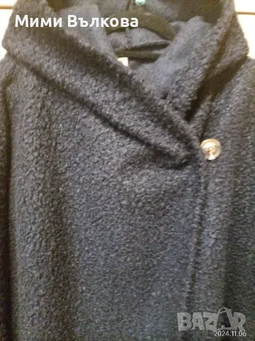 Продавам тъмно синьо манто, снимка 2 - Палта, манта - 47881828