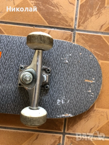 Детски скейтборд NERF, малко използван, запазен, до 100 кг., върви много леко, перфектен за начинаещ, снимка 12 - Скейтборд, ховърборд, уейвборд - 52017522