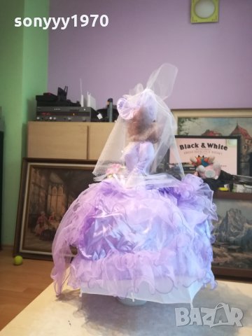 голяма музикална кукла от франция 1209211246, снимка 3 - Колекции - 34106879