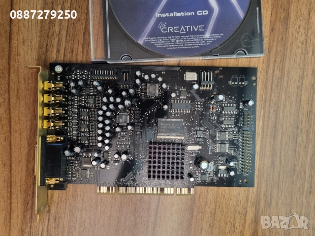 Creative Sound Card, X-Fi Audio SB0460 7.1 канала звукова карта, снимка 2 - Други - 52891967