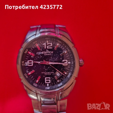 CASIO Edifice оригинален кварцов часовник. Каса 48,6мм 