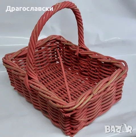  Кошници, панери, подноси, плетени, ракита, круша, съд, пикник, декорация, битов кът , снимка 5 - Други - 49246027