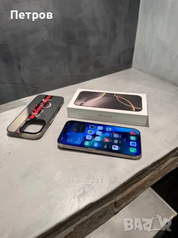 КАТО НОВ Iphone 16 Pro Natural + подаръци, снимка 7 - Apple iPhone - 56544082