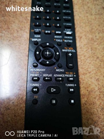 Sony RM-AAU019 remote for AV Receiver, Home Theater, Audio system, (НОВО). , снимка 3 - Ресийвъри, усилватели, смесителни пултове - 29424647