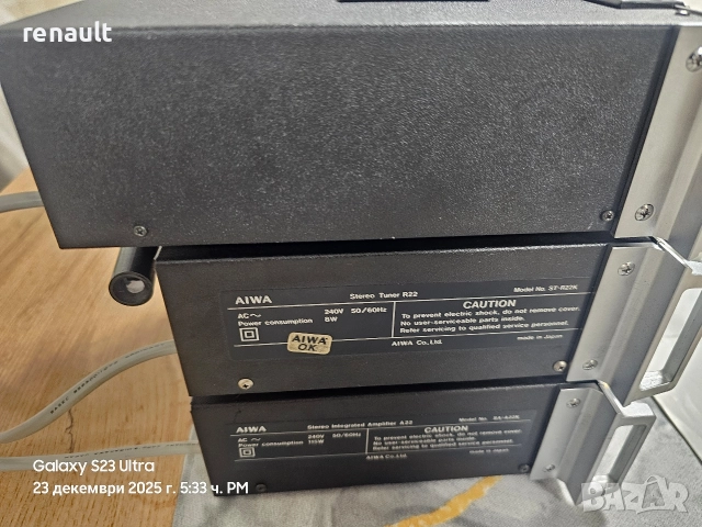 Продавам Aiwa mini compo, снимка 6 - Аудиосистеми - 52886109