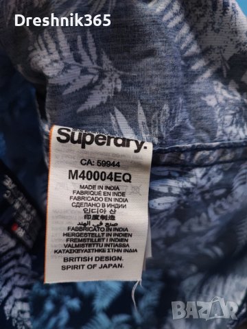 SuperDry Риза/Мъжка S, снимка 7 - Ризи - 37317322