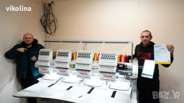 Бродировъчна машина Четири глава 450 мм. х 410 мм. , снимка 2 - Други машини и части - 48813081