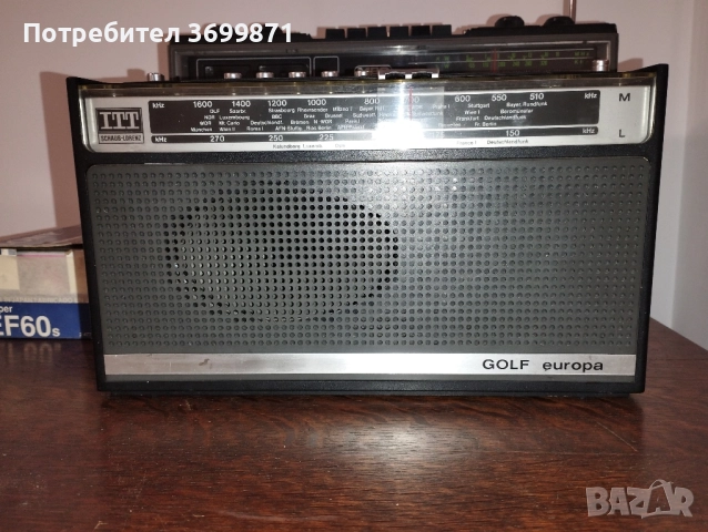 Радио транзистор ИТТ., снимка 3 - Радиокасетофони, транзистори - 52527937