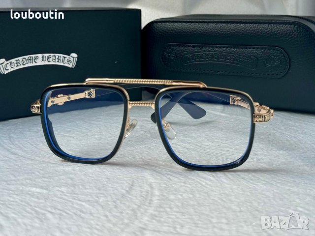 CHROME HEARTS прозрачни слънчеви,диоптрични рамки очила за компютър, снимка 6 - Слънчеви и диоптрични очила - 44641943