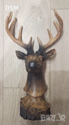 Нова Статуетка Елен - Трофей - Сувенир Еленче с Рога - 36см, снимка 3 - Статуетки - 51804530