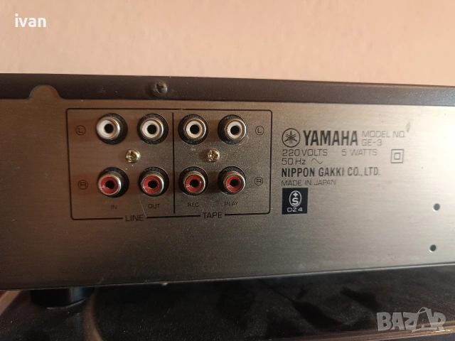 еквалайзер yamaha ge 3, снимка 5 - Еквалайзери - 53875239