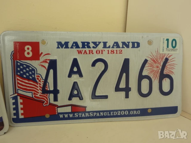 Автомобилни номера (регистрационни табели) от САЩ, снимка 2 - Колекции - 50132101