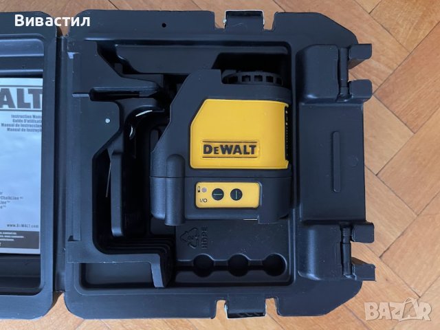 Нов Линеен лазерен нивелир зелен DeWALT DW088CG и червен DW088., снимка 7 - Други инструменти - 44277024